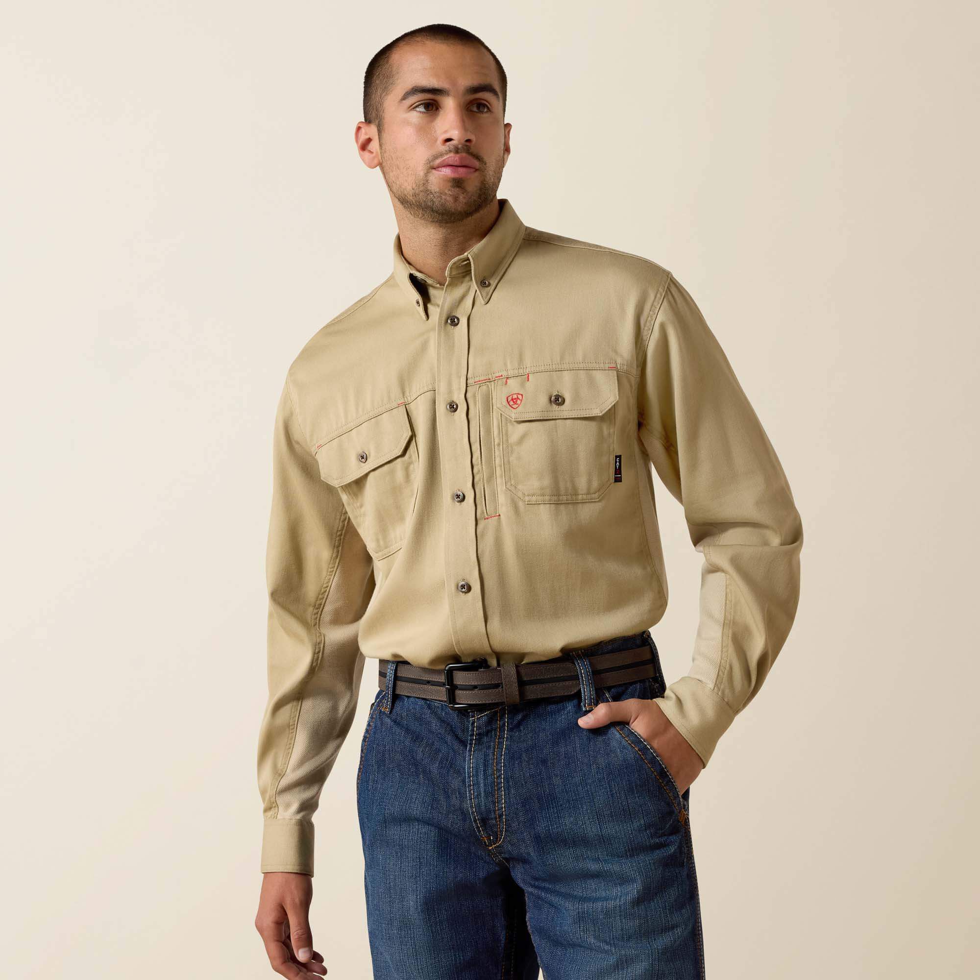 FR Solid Vent Work Shirt