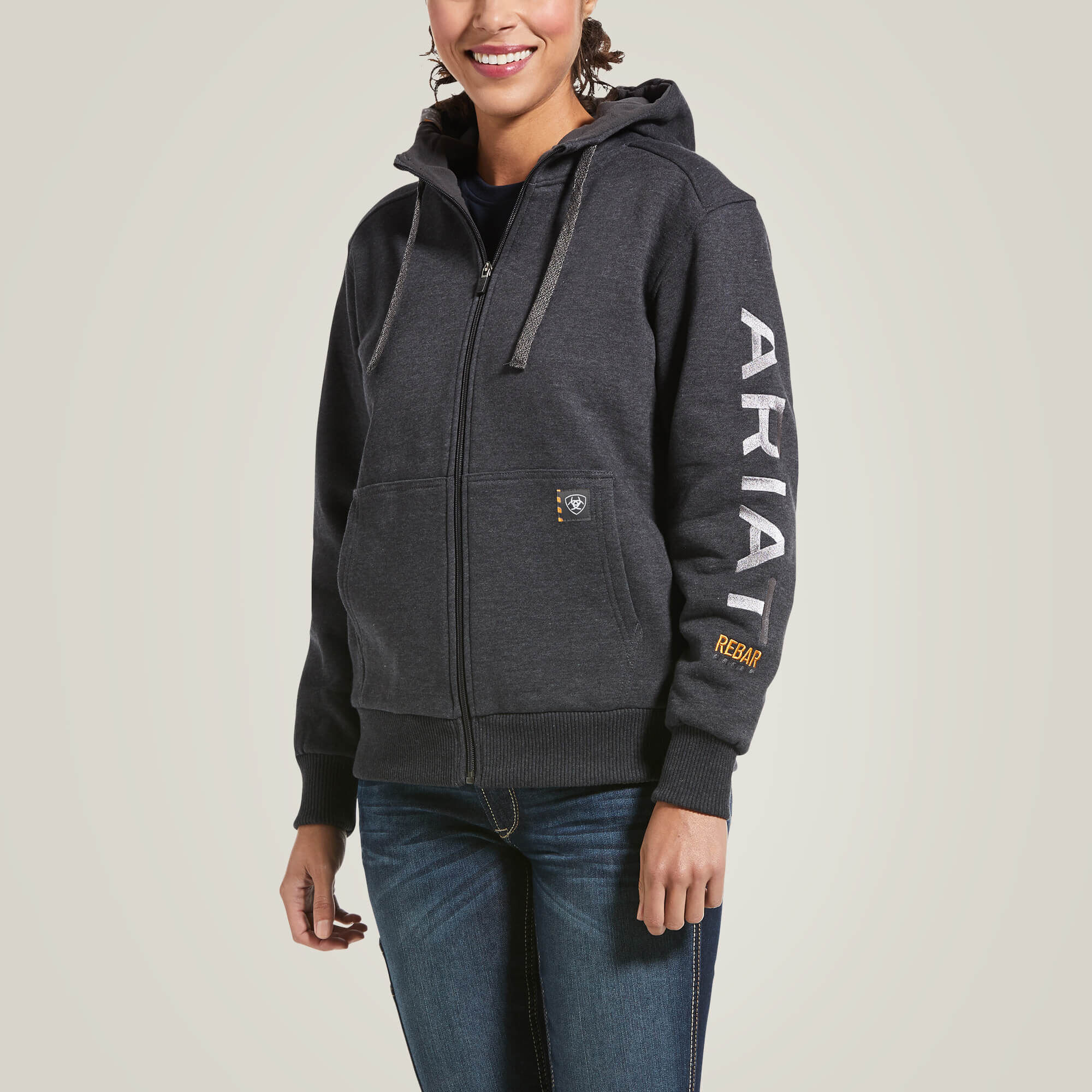 Rebar All-Weather Full Zip Hoodie