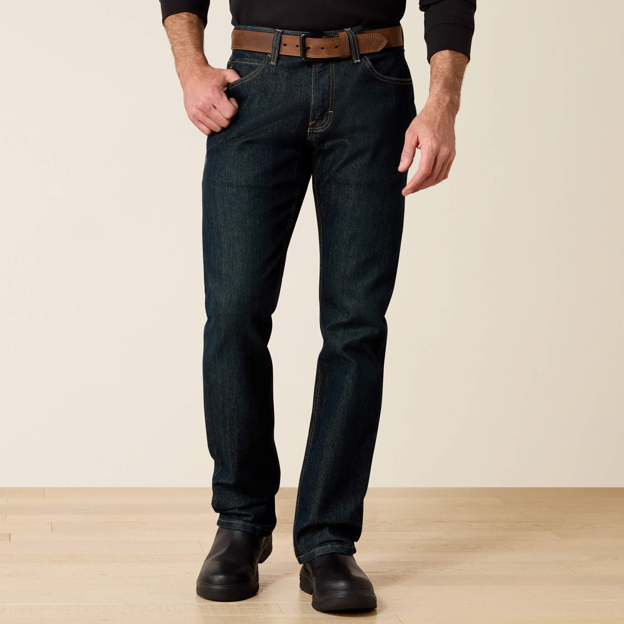 Rebar M7 Slim DuraStretch Basic Stackable Straight Leg Jean