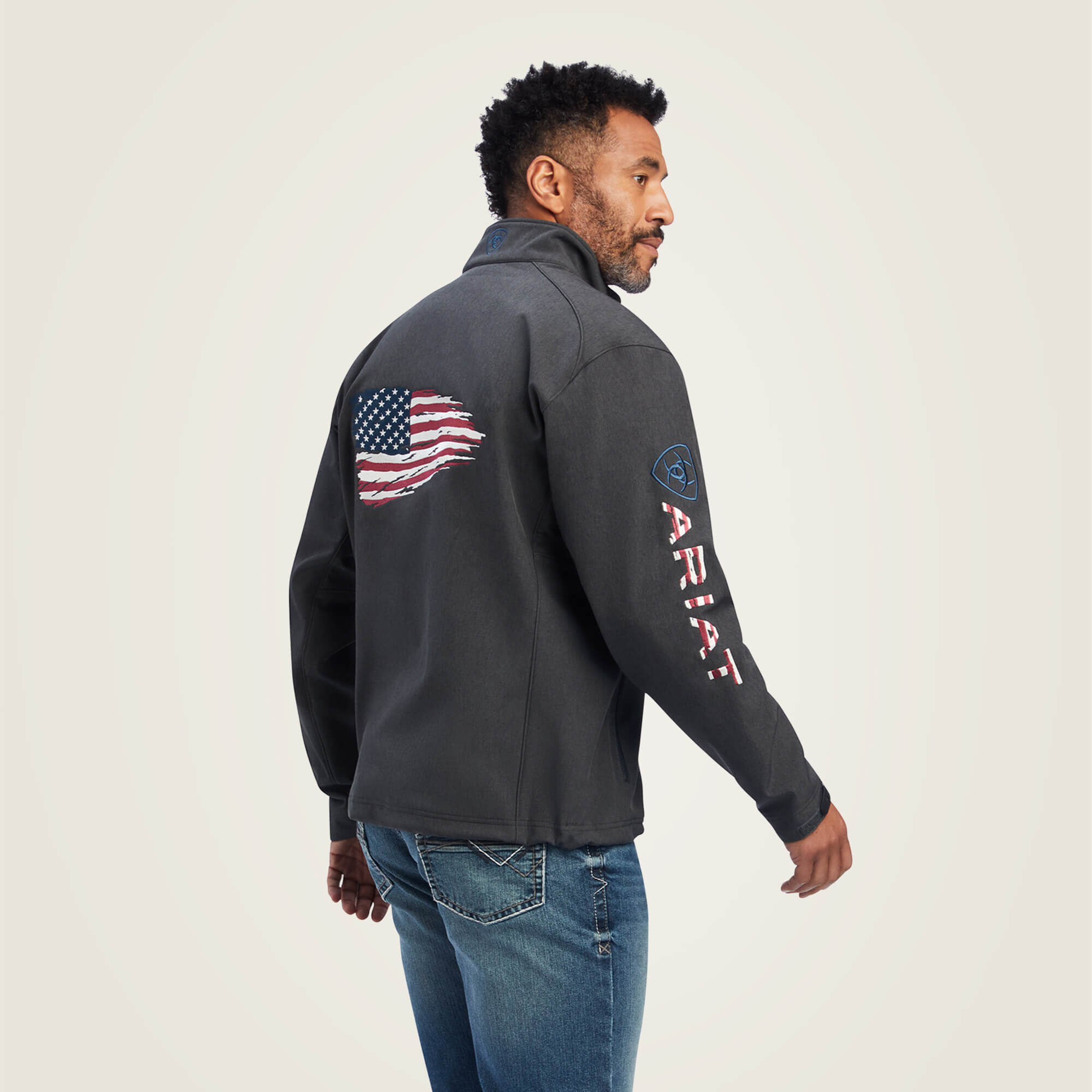Logo 2.0 Patriot Softshell Water Resistant Jacket