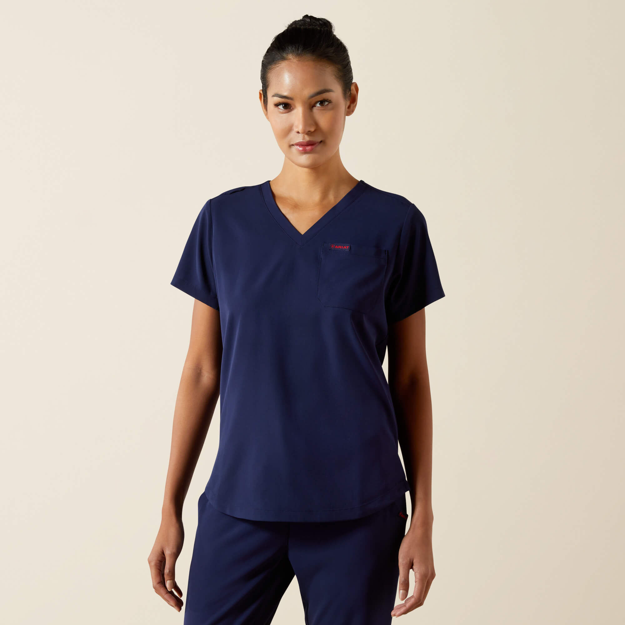Beth Basic Scrub Top