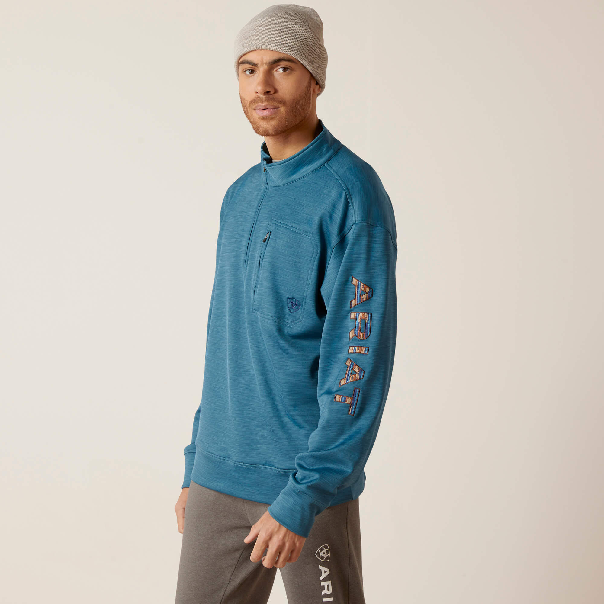 Team Logo 1/4 Zip Sweatshirt