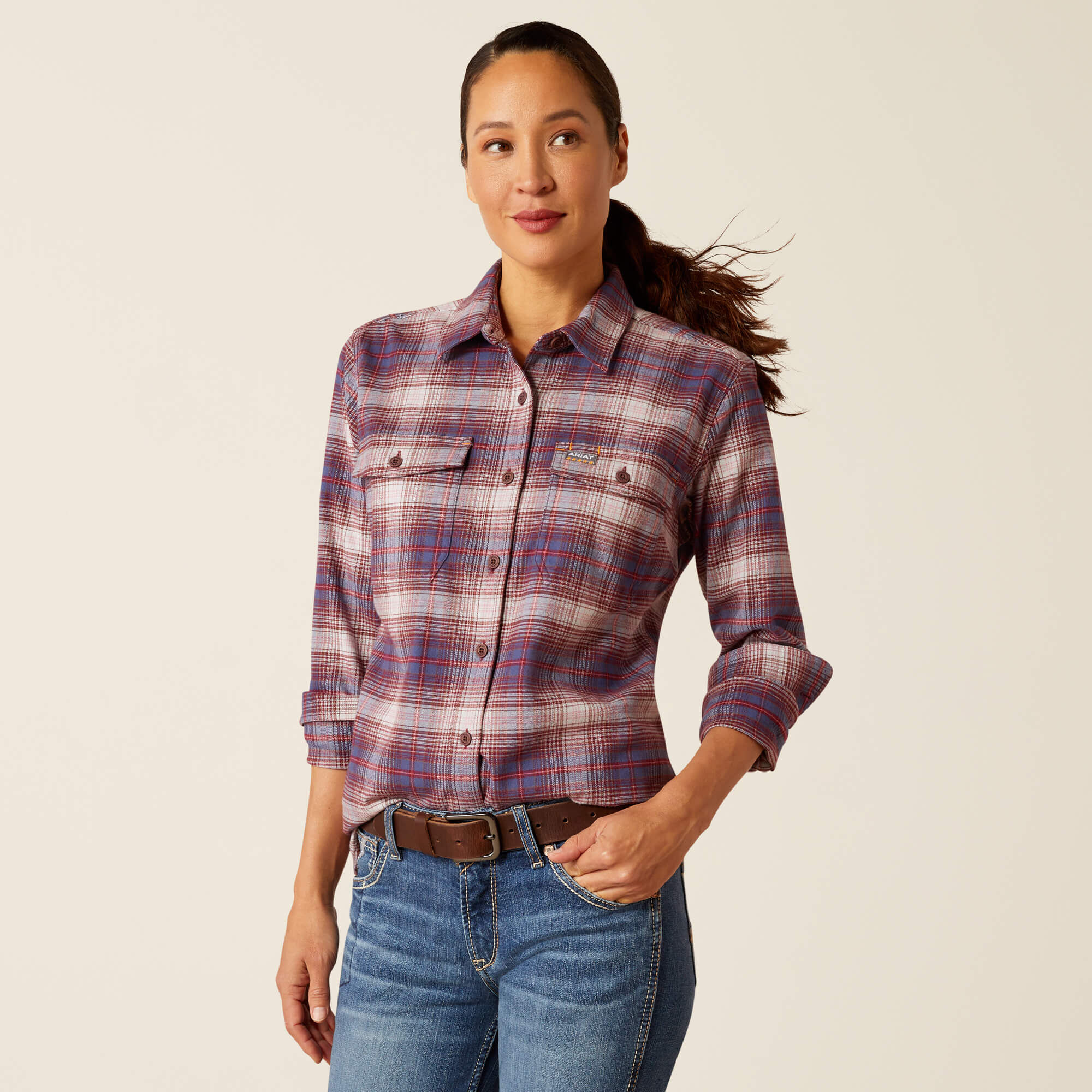 Rebar Flannel DuraStretch Work Shirt