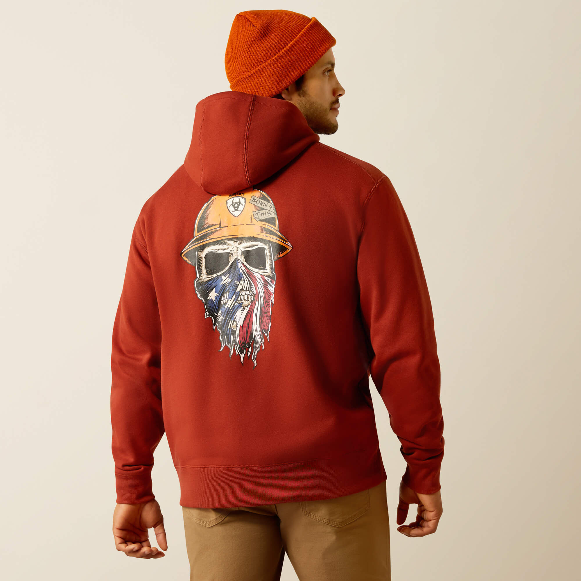 Rebar Born For This Full Zip Hoodie