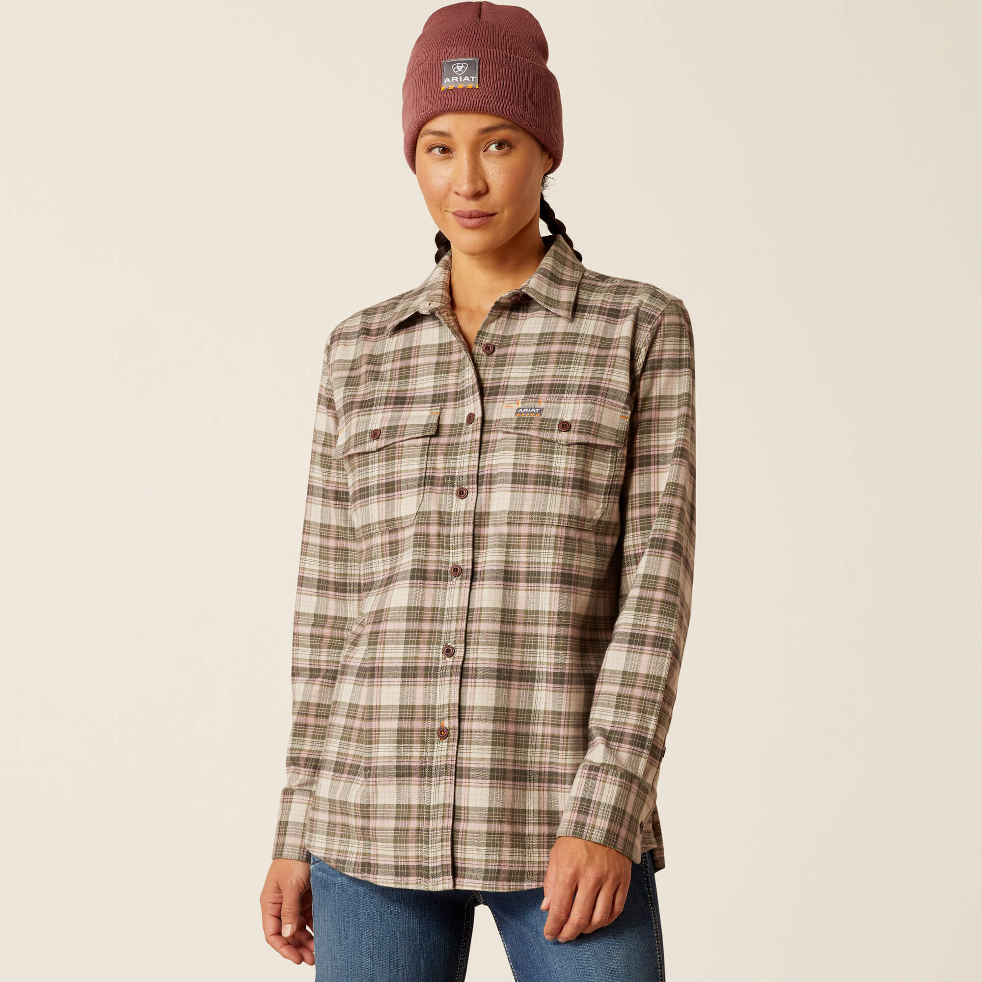 Rebar Flannel DuraStretch Work Shirt