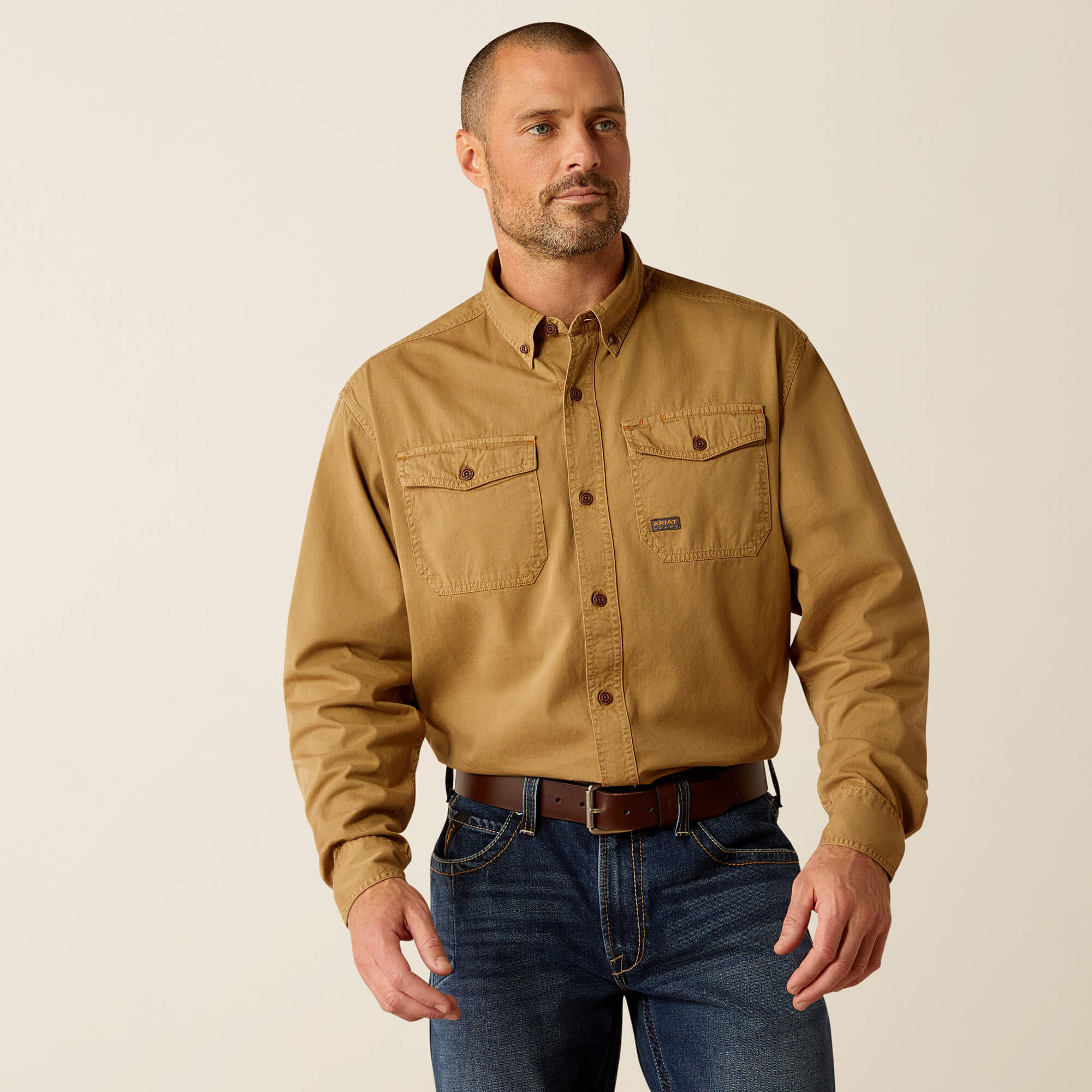 Rebar Washed Twill Work Shirt