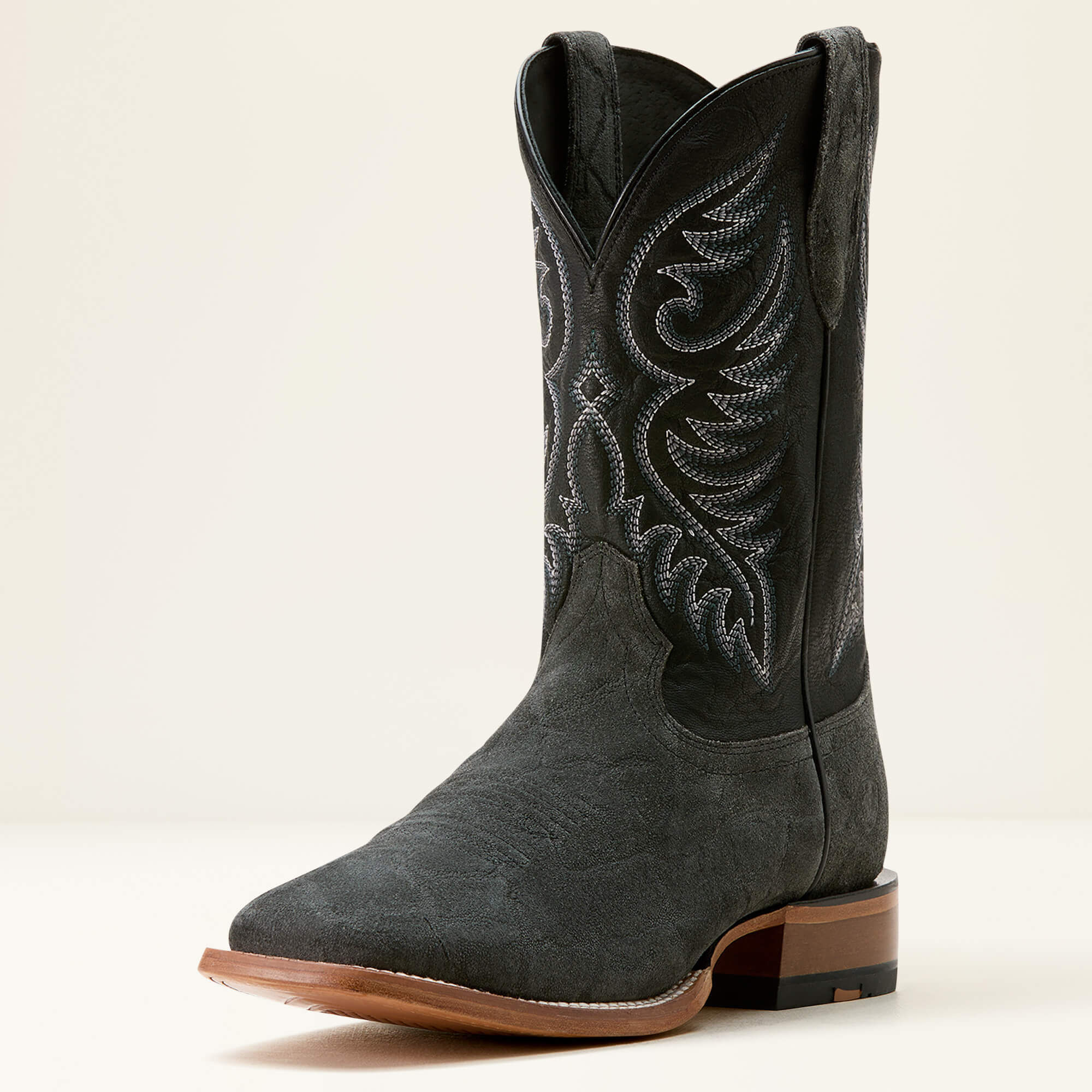 Wiley Wide Square Toe Cowboy Boot
