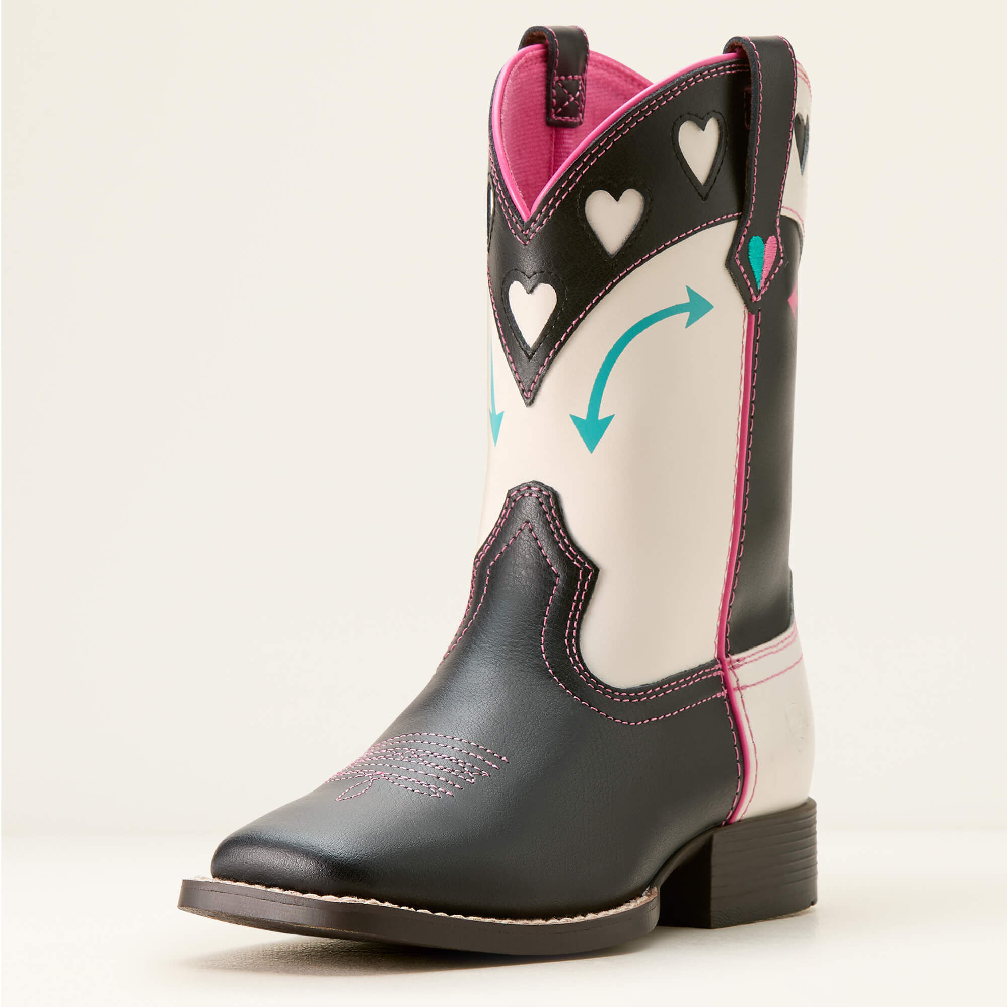 Round Up Hearts Western Boot