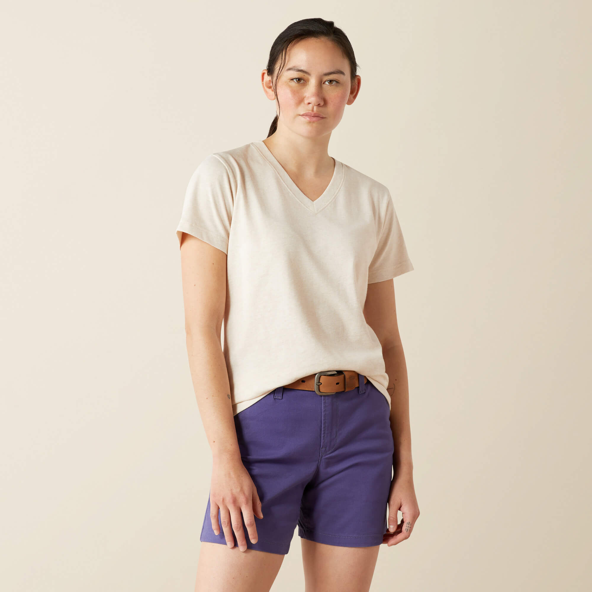 Rebar Cotton Strong Standard V-Neck T-Shirt