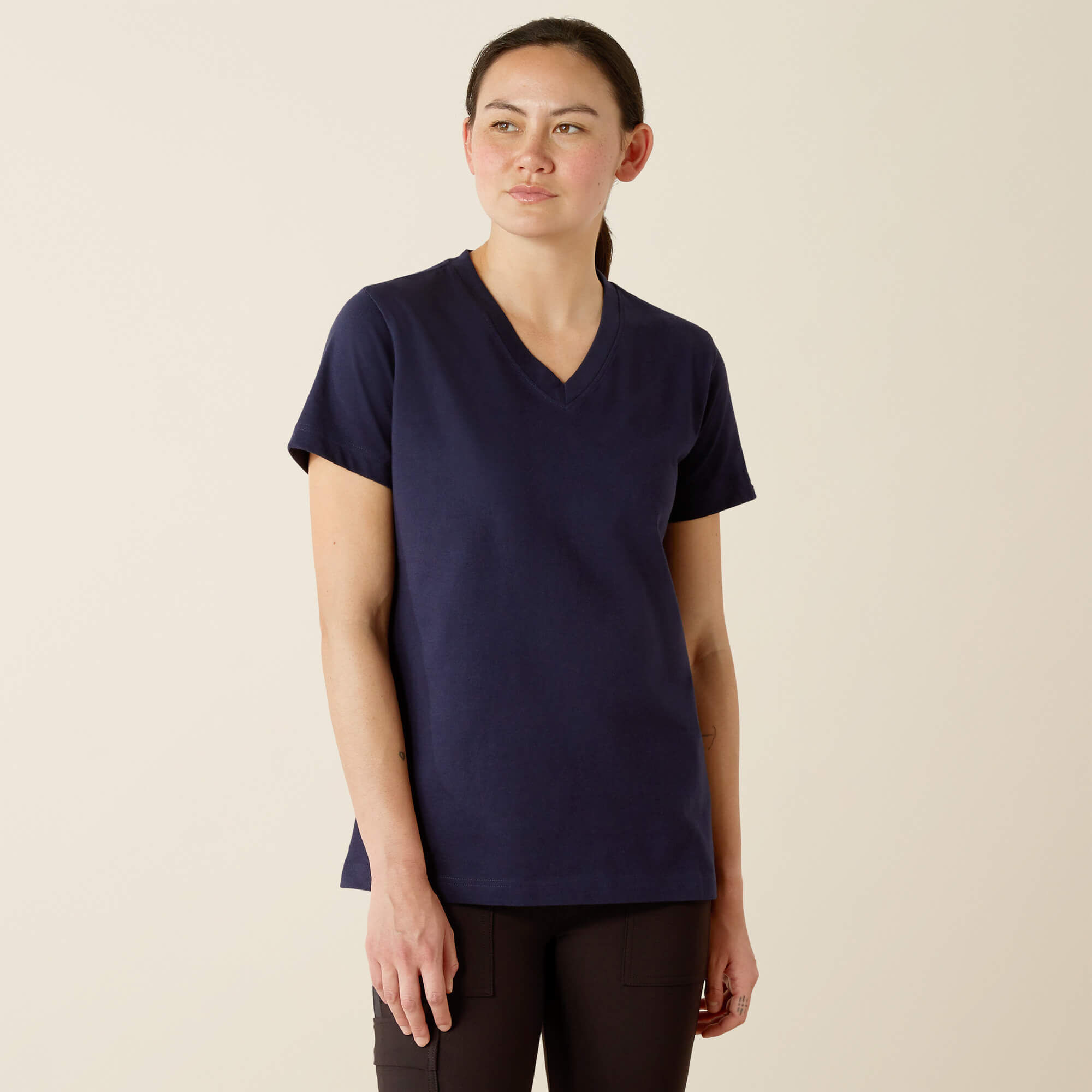 Rebar Cotton Strong Standard V-Neck T-Shirt