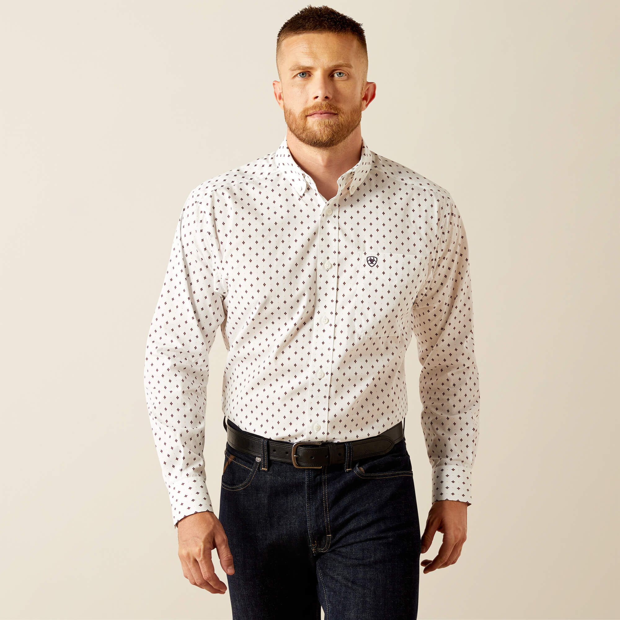 Wrinkle Free Ross Classic Fit Shirt