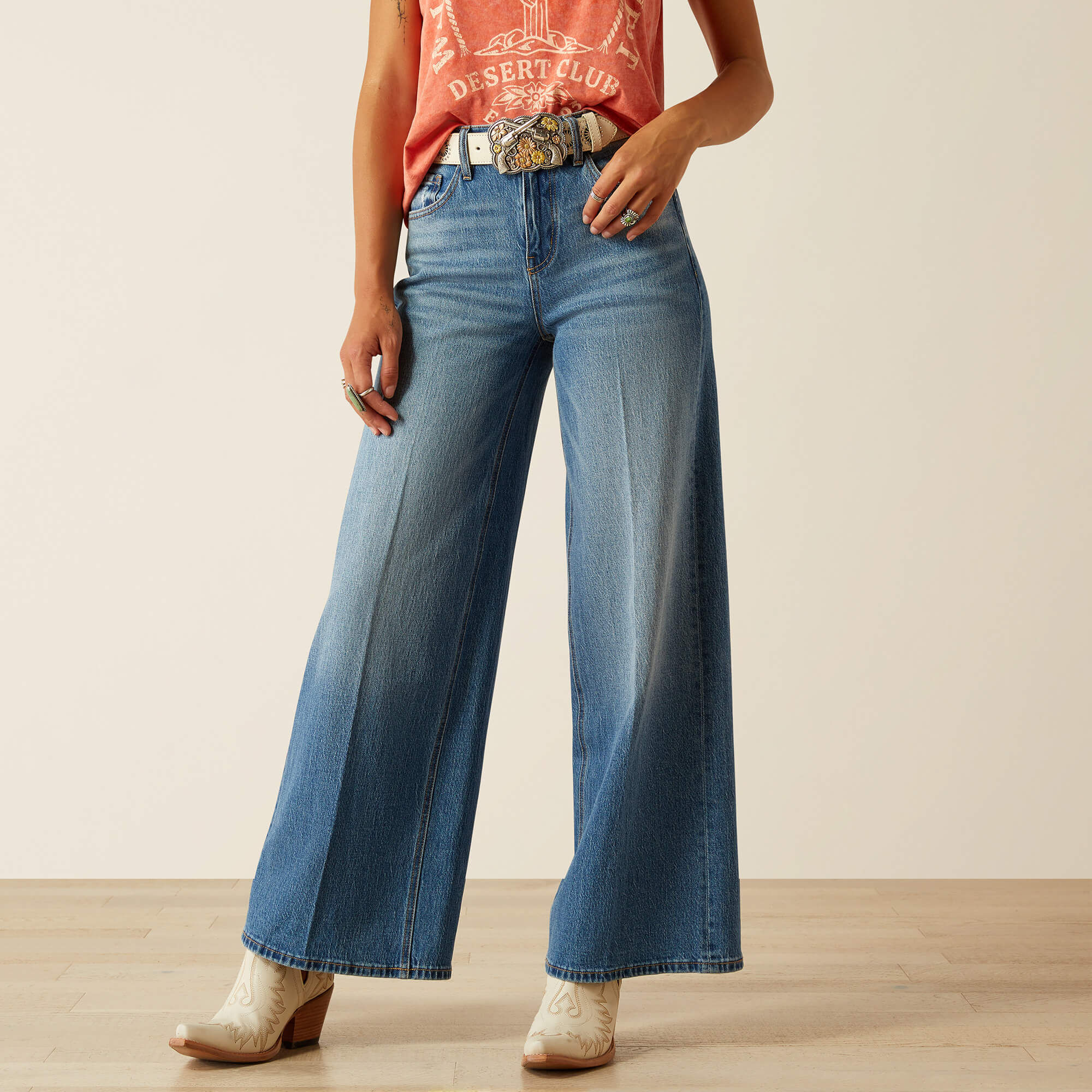 Ultra High Rise Jazmine Wide Leg Jeans