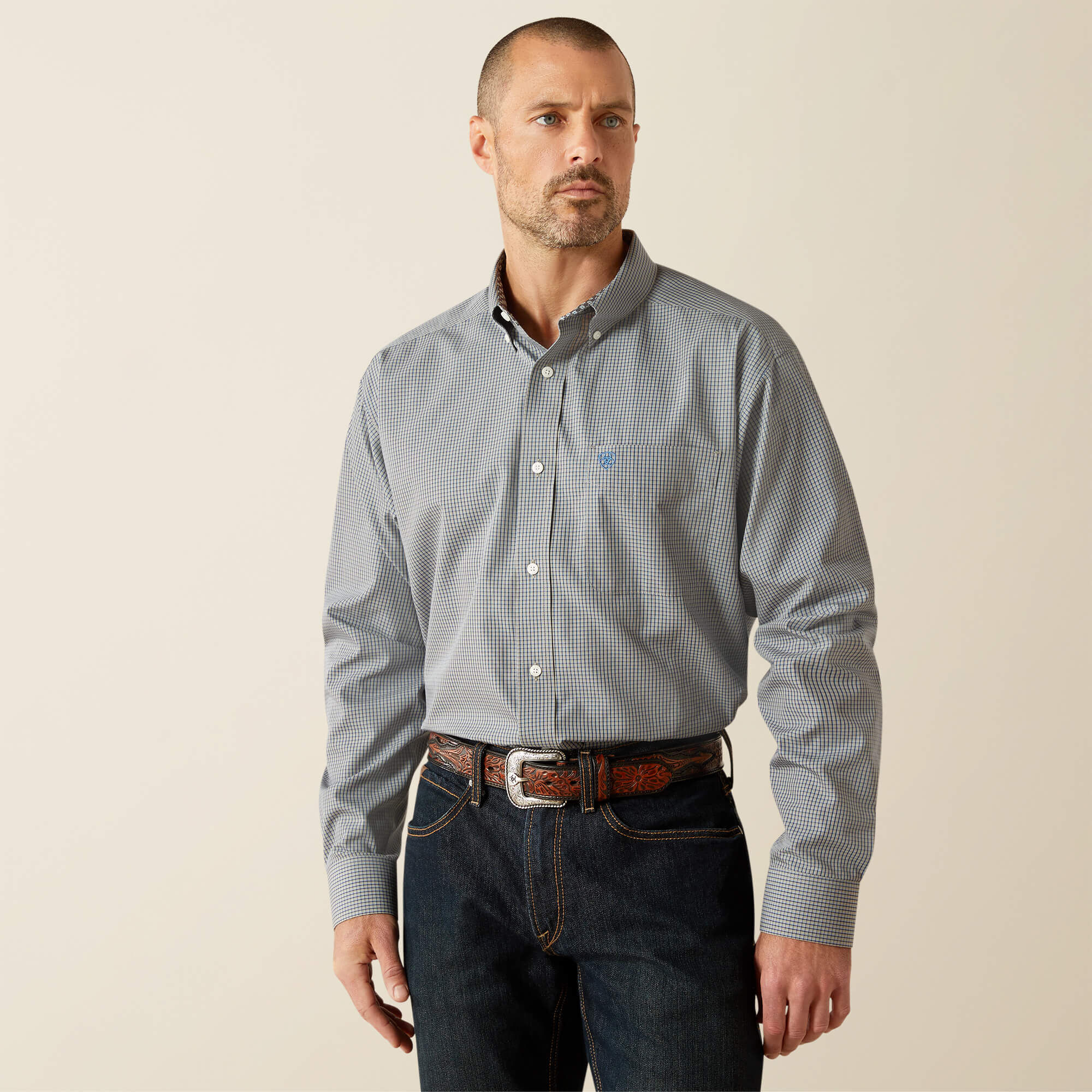 Wrinkle Free Clayton Classic Fit Shirt