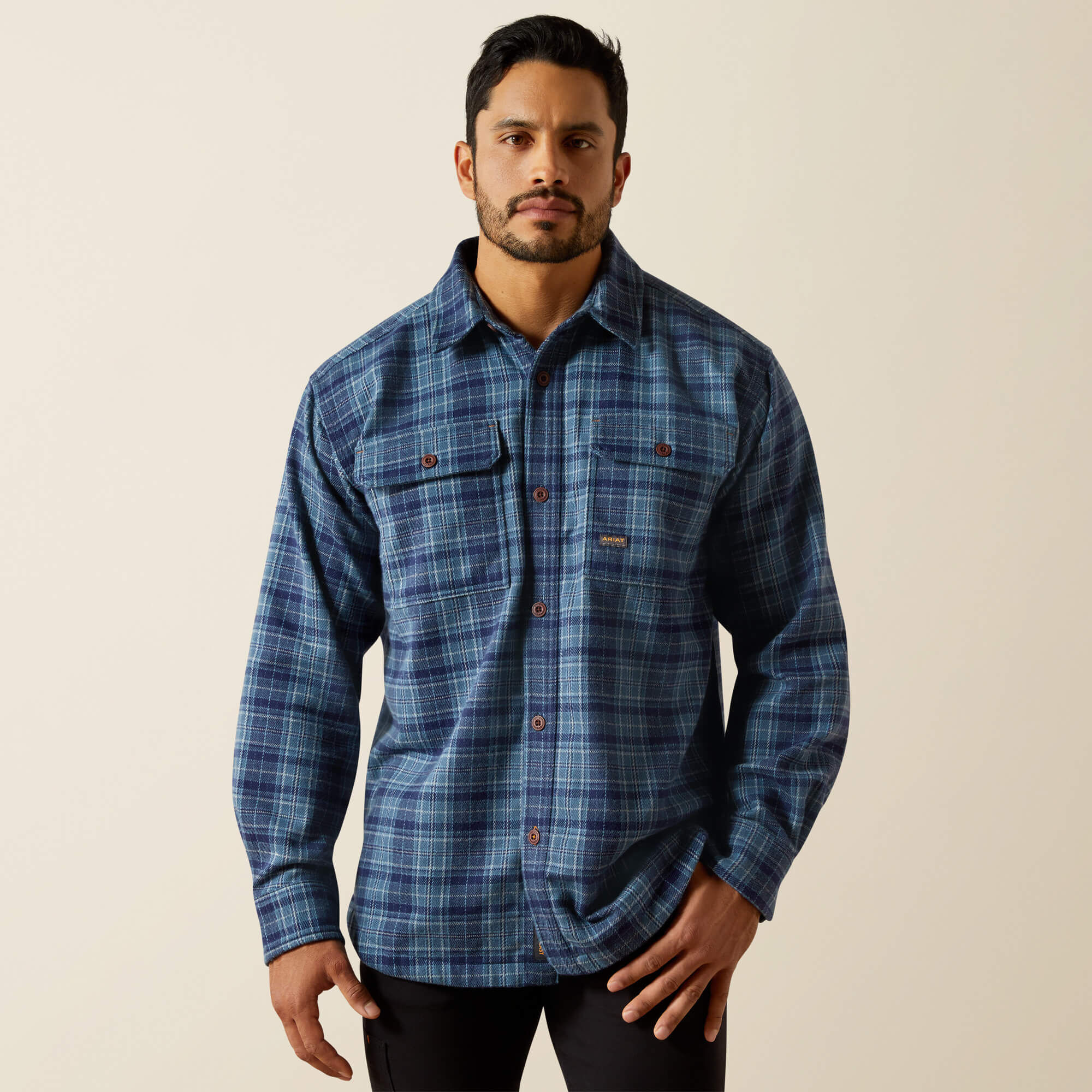 Rebar Heavy Flannel Work Shirt
