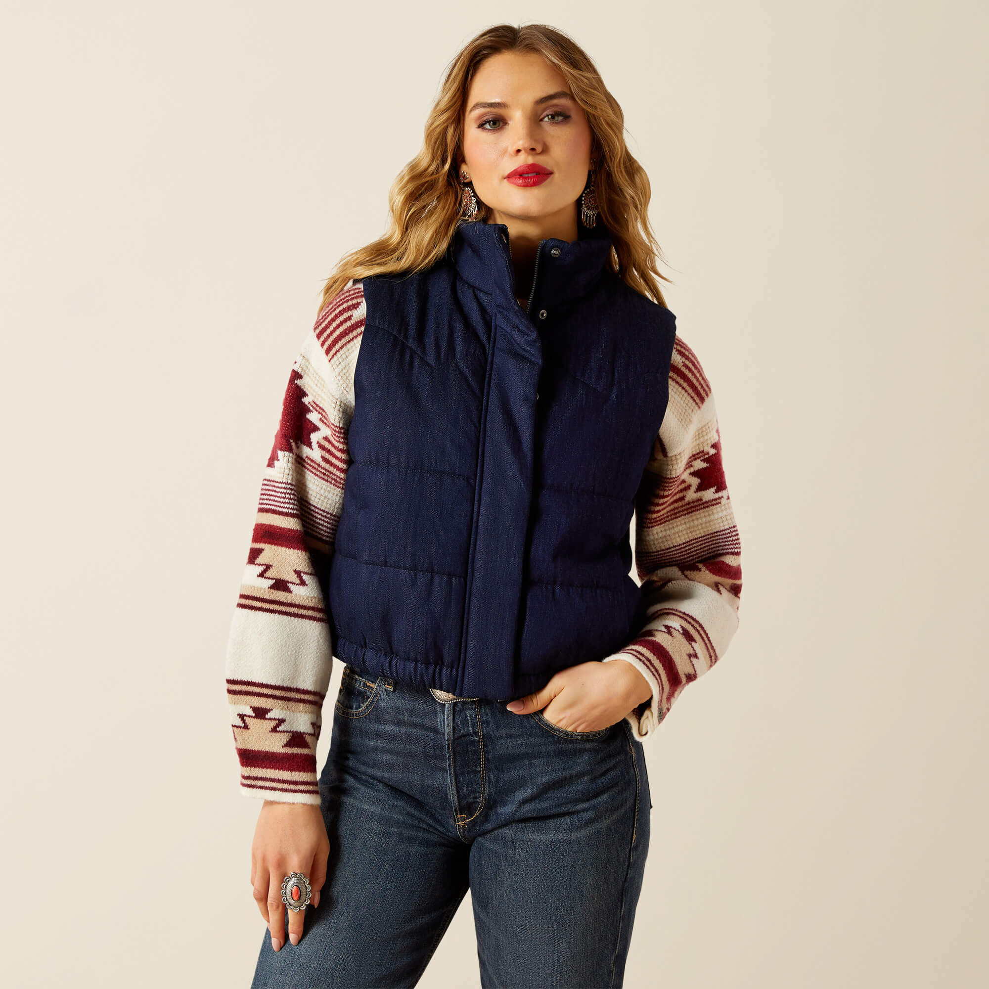 Western Swirls Vest