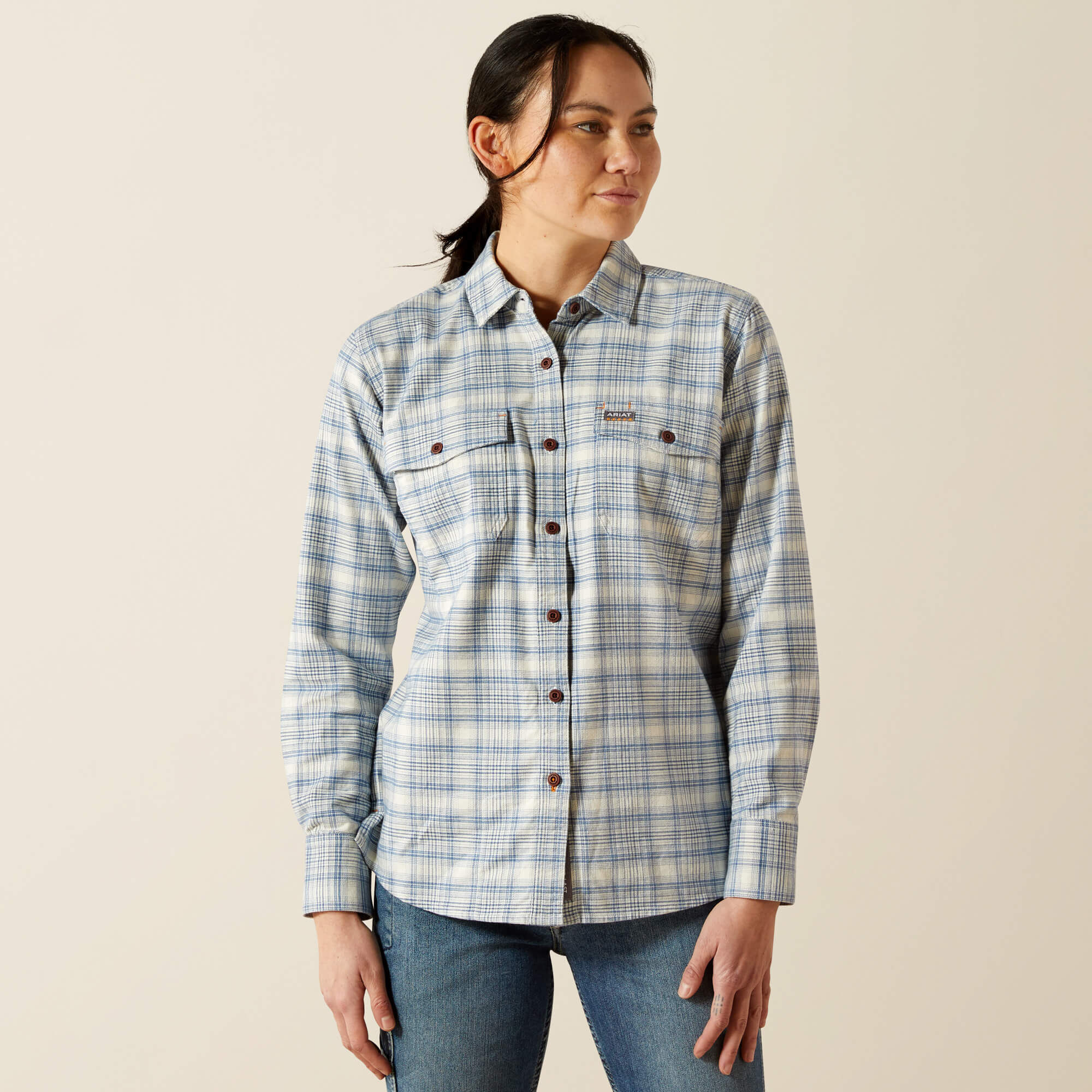 Rebar Flannel DuraStretch Work Shirt