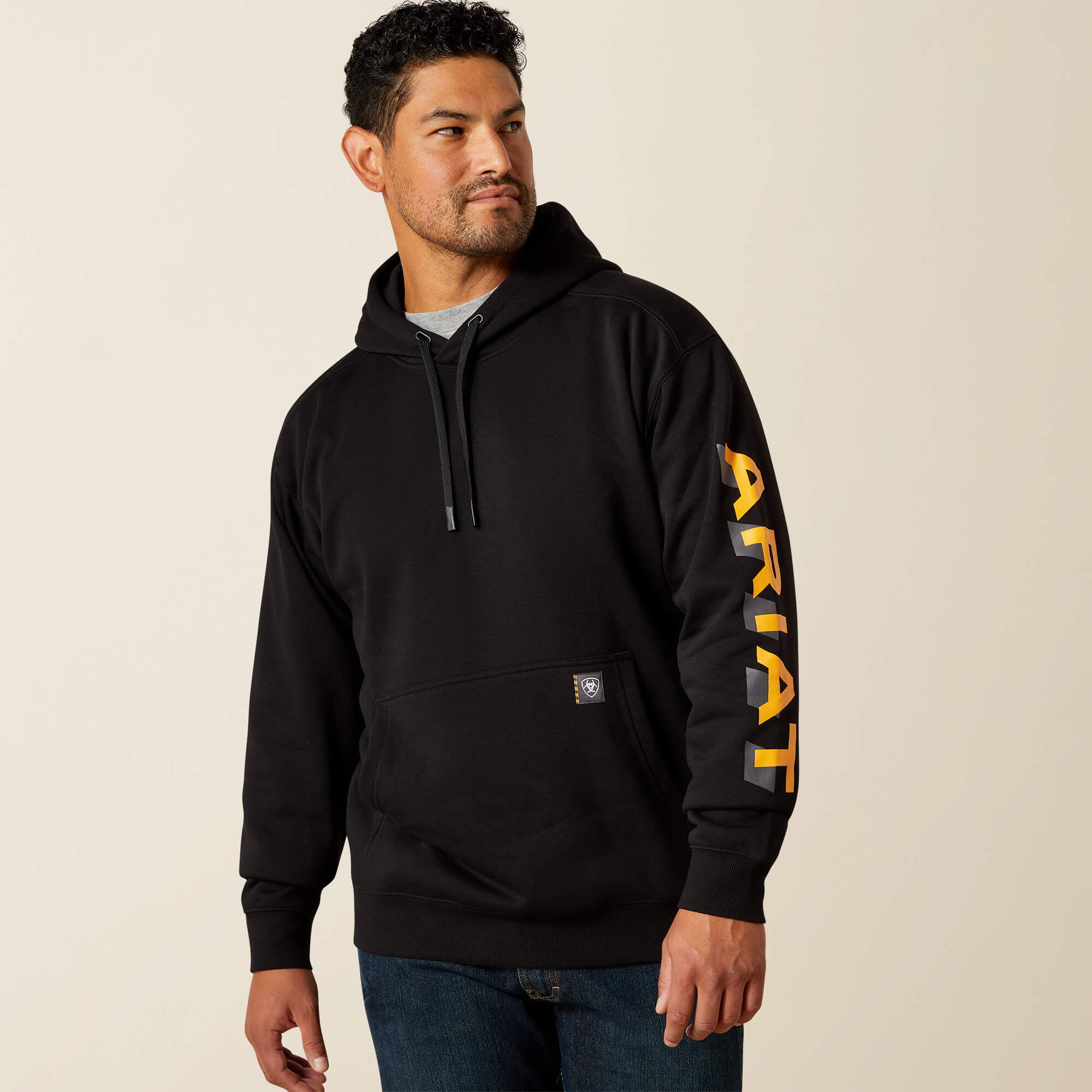 Rebar Lightweight Logo Hoodie