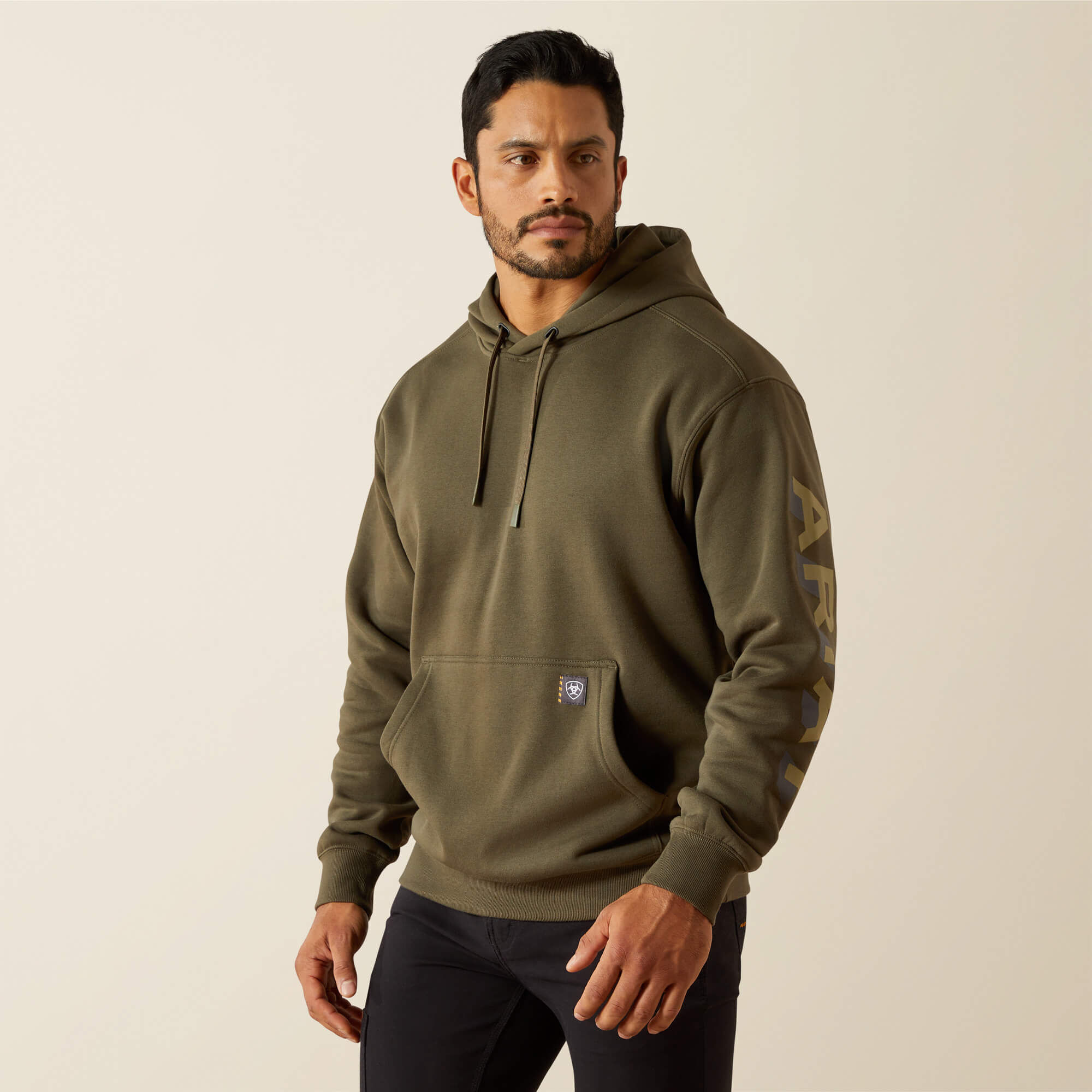 Rebar Lightweight Logo Hoodie
