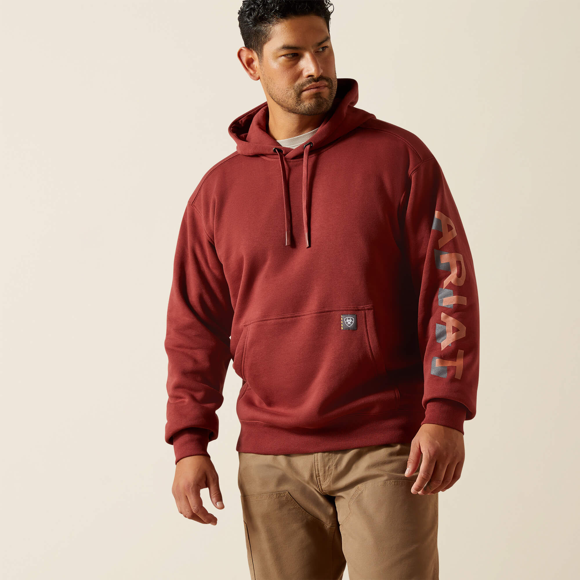 Rebar Lightweight Logo Hoodie