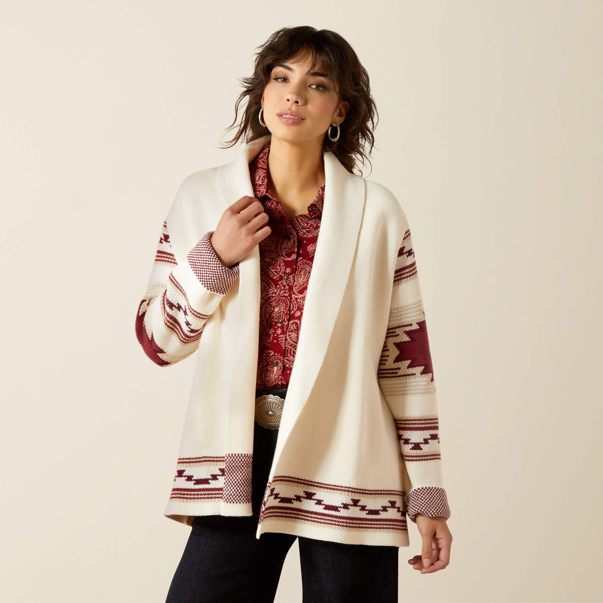 Westward Wrap Sweater