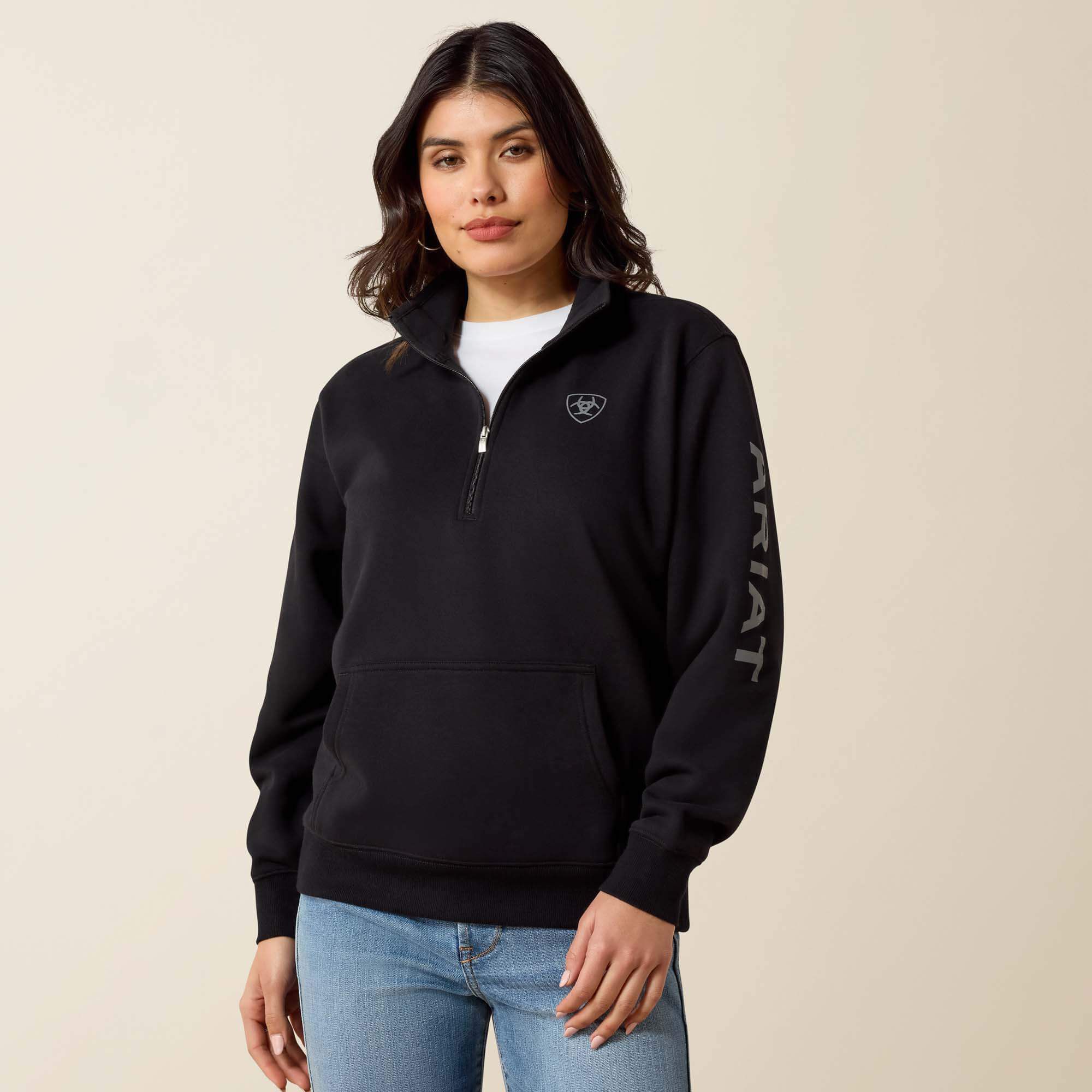 Logo 1/2 Zip Sweatshirt