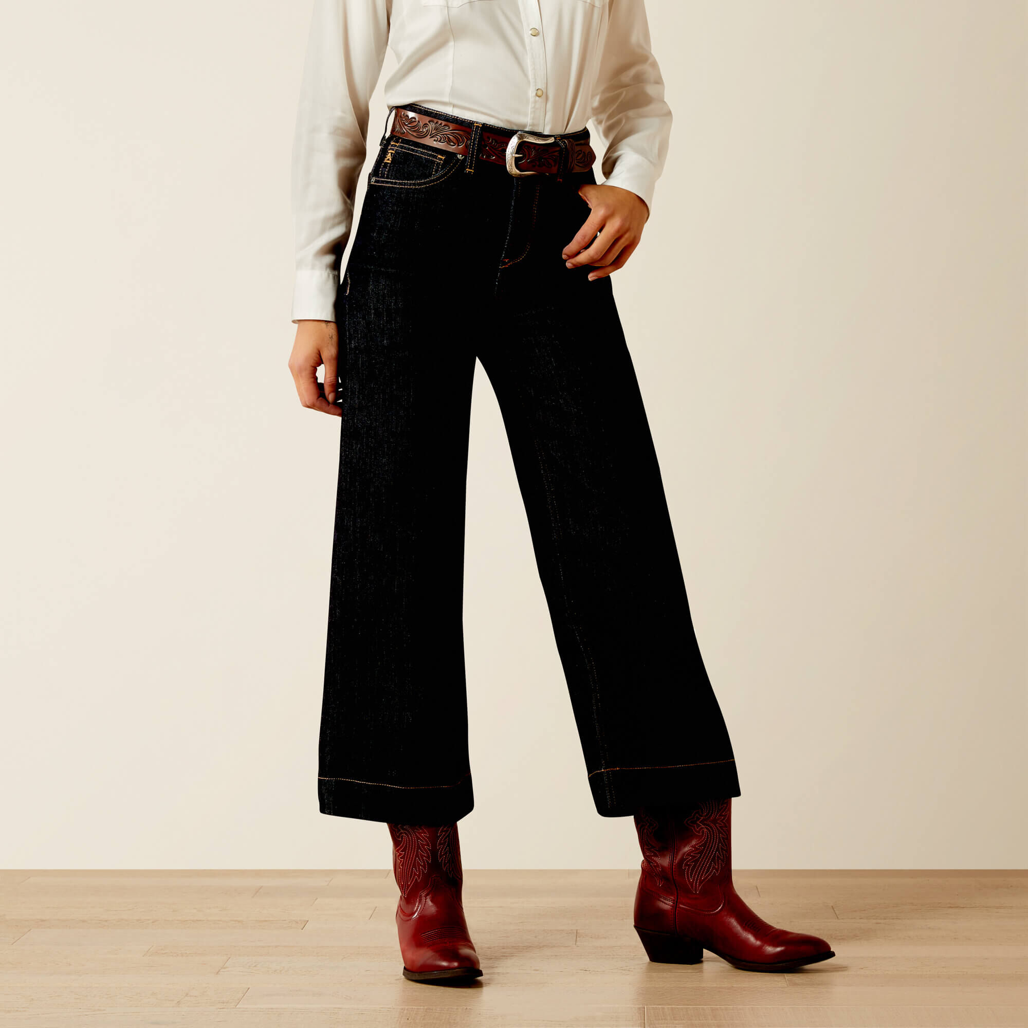 Ultra High Rise Countryside Wide Leg Jean