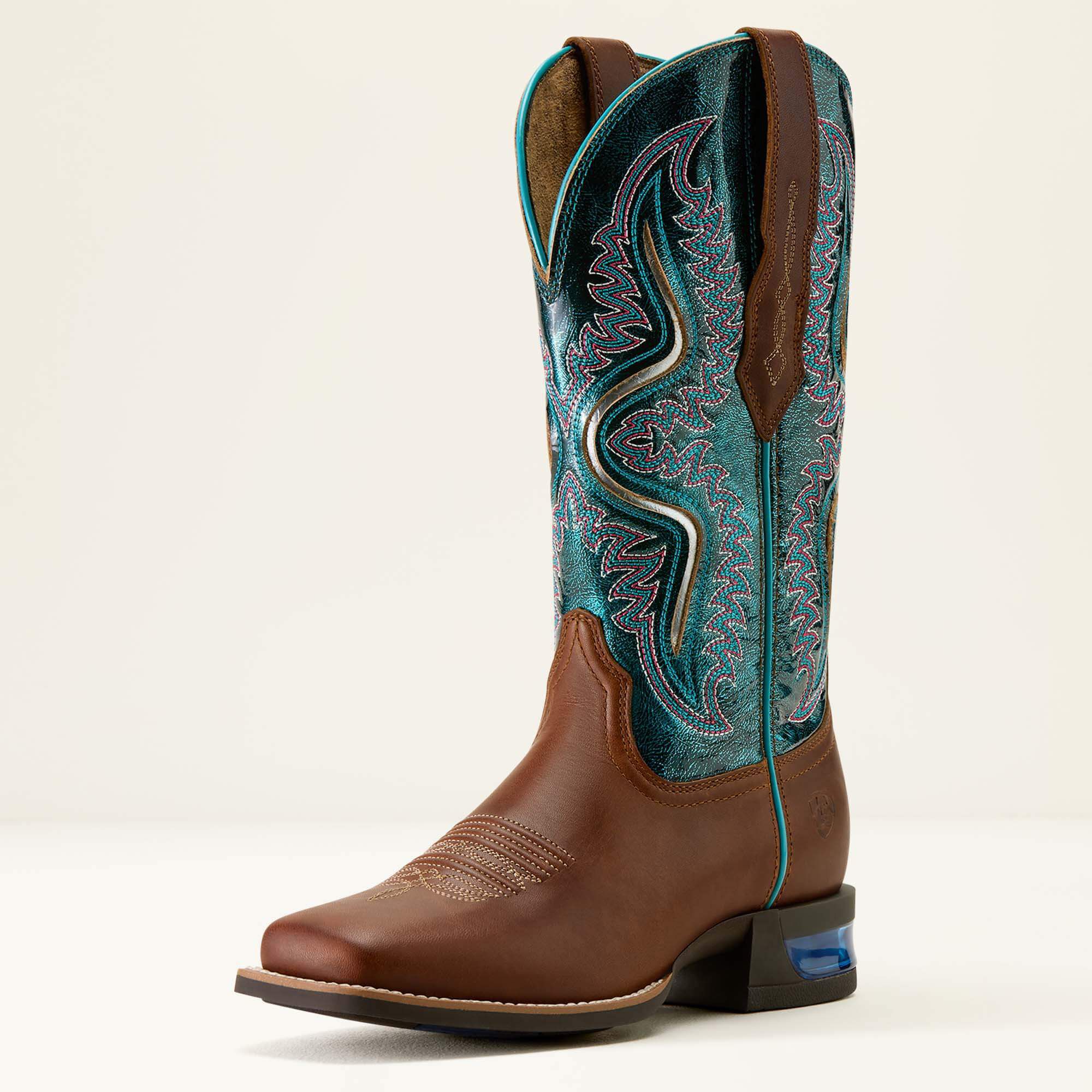Captivate Wide Square Toe Western Boot