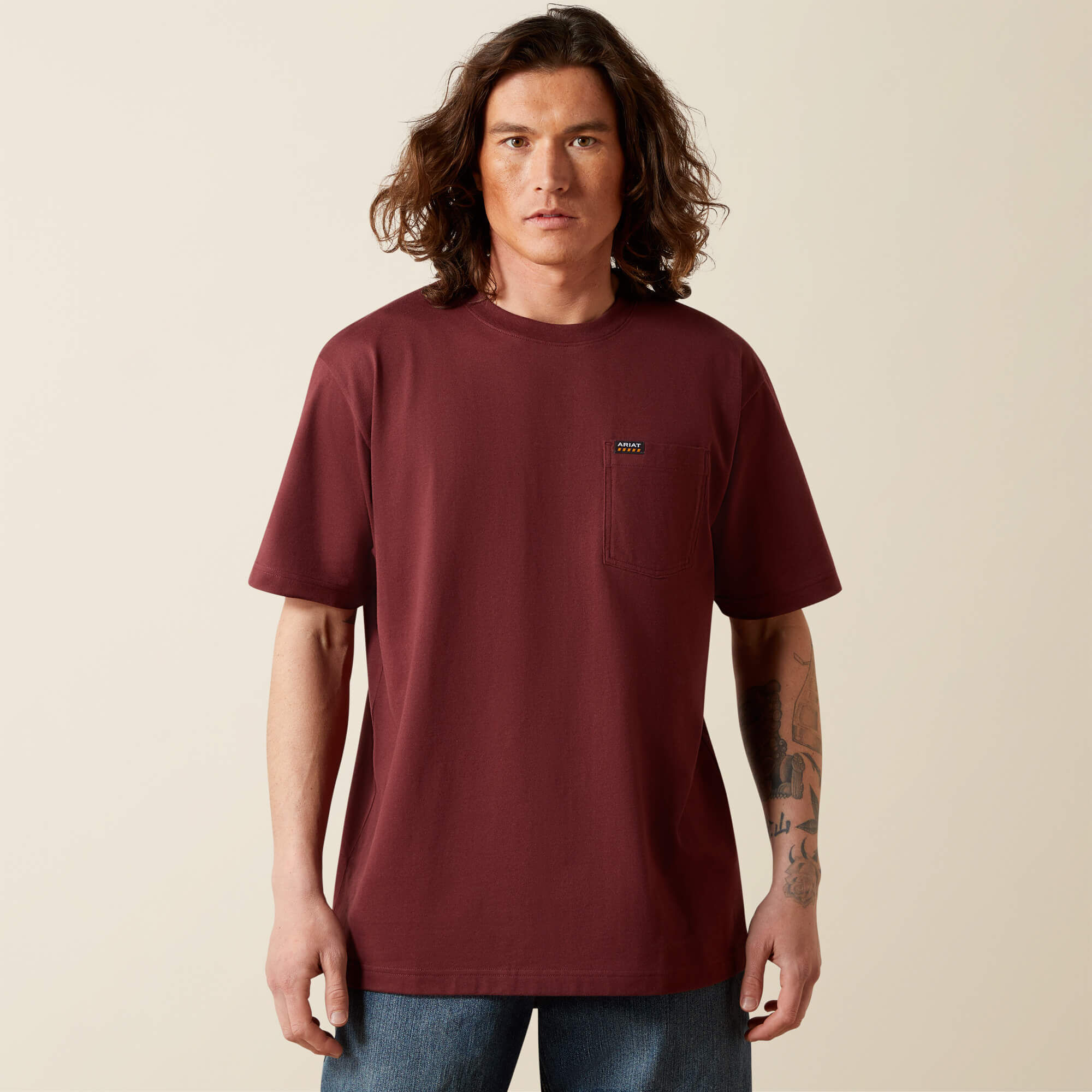 Rebar Cotton Strong Standard Pocket T-Shirt